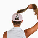Pink Gingham Birdie Hat