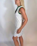 The Stevie Top – White/Boxwood