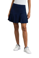 IBKUL Flounce Skort Classic Navy