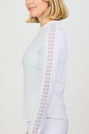 White Stripes Long Sleeve