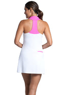 IBKUL Sleeveless Color Block Dress
