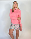 The Ava ¼ Zip Pullover – Macaron