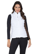 IBKUL Solid White Vest