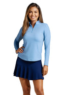 IBKUL Peri Long Sleeve Mock Neck