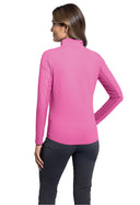 IBKUL L/S Mock Neck Rose