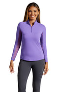 IBKUL Plum L/S Mock Neck