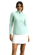 IBKUL Pool Party L/S Mock Neck