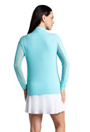 IBKUL Seafoam L/S Mock Neck