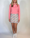The Parker Skort - Forest Poppies