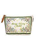 Always Causing a Racket Canvas Pouch