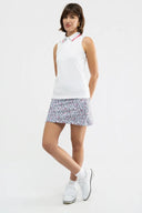 Alice Polo - White/Berry/Dew