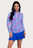 Allana Long Sleeve Mock Neck