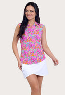 IBKUL Allana Sleeveless Polo