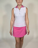 Becca Top - White/Pink 26