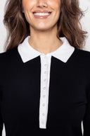 Golftini Button Polo Sweater
