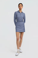 Jean Polo - Navy Gingham