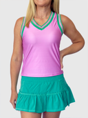 Palm Pink Claire Top