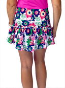 Royal Flower Lawley Print Skirt