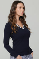 Golftini Long Sleeve V-Neck Sweater