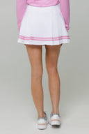 White and Pink Monroe Skirt