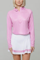 White and Pink Monroe Skirt