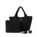 Classic Woven Black Tote