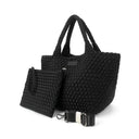 Classic Woven Black Tote