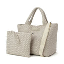 Classic Woven Bone Tote
