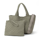 Classic Woven Stone Tote