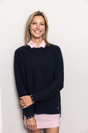 Navy Darcy Sweater