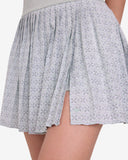Double Down Skort Blue Craters