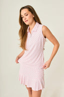 Elina Ice Sleeveless Polo