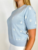 Short Sleeve Lily Par Sweater