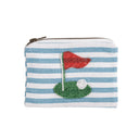 Golf Beaded Pouches