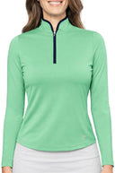 Cool Girl LS Mock Polo