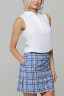 Golftini Sleeveless Ruffle Tech Polo