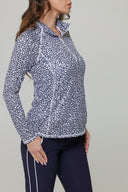 Navy Geo Hamilton Top