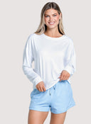 Hype White Long Sleeve