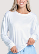 Hype White Long Sleeve