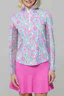 Gloria Long Sleeve Mock Neck