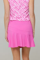 IBKUL Hot Pink Flounce Skort