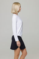 IBKUL Straight Black Skort