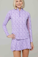 Leslie Long Sleeve Mock Neck