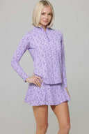 Leslie Long Sleeve Mock Neck