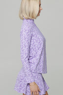 Leslie Long Sleeve Mock Neck