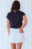Jilly White Skirt