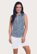 IBKUL Josie Sleeveless Polo