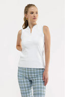 The Kennedy Top - White/Seasalt