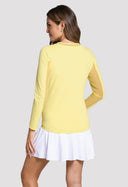 IBKUL L/S Crew with Mesh Lemonade