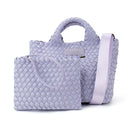 Mini Woven Lilac Tote